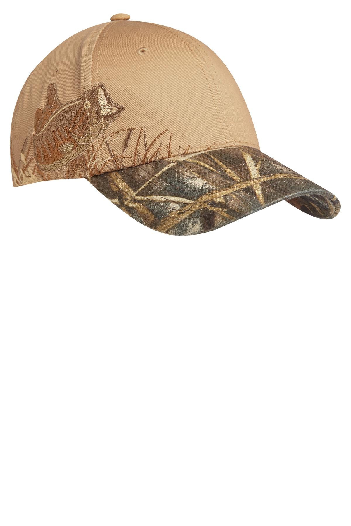 Port Authority Embroidered Camouflage Cap