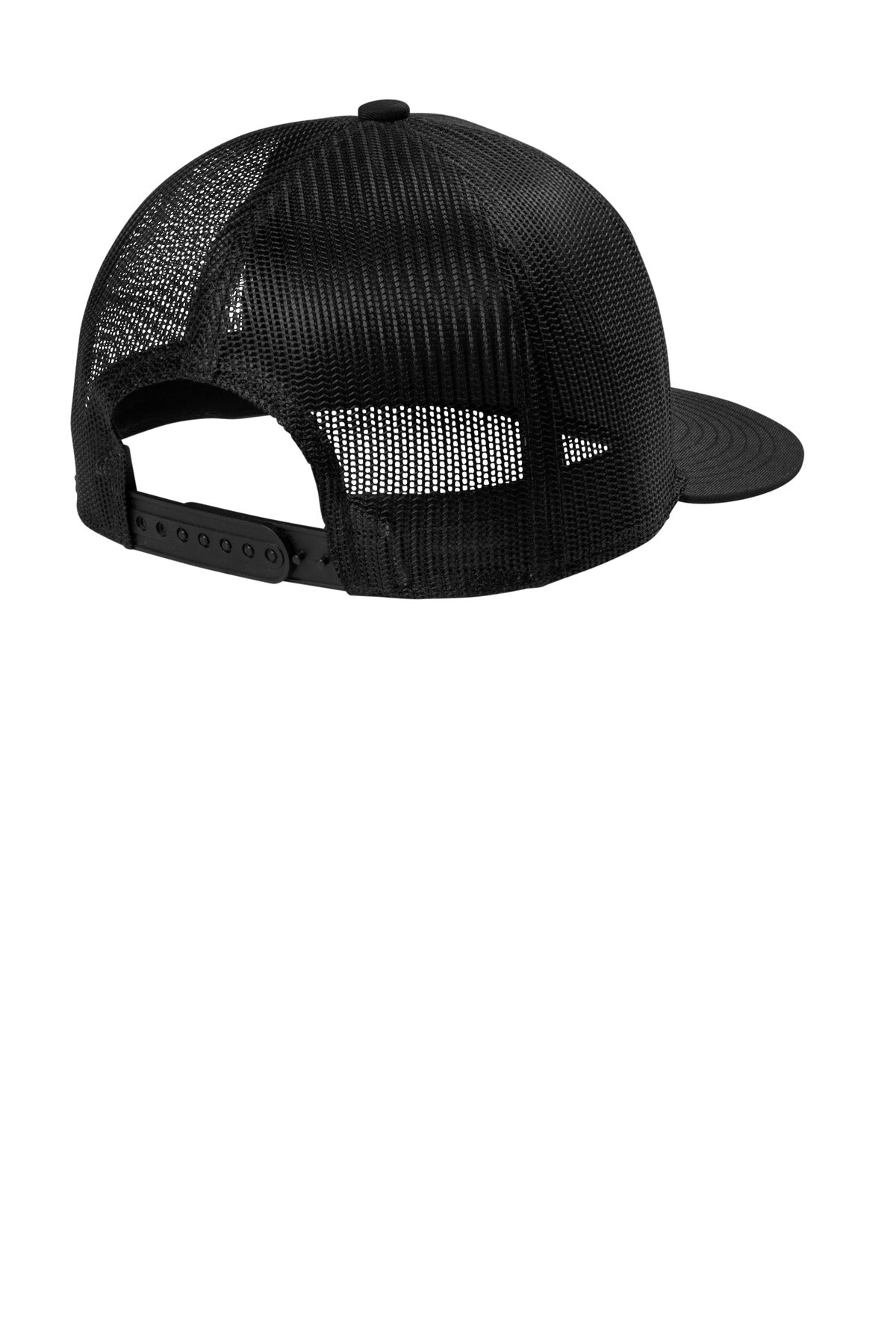 Port Authority Snapback Flat Bill Trucker Cap