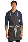 Port Authority Canvas Full-Length Two-Pocket Apron A815 Unisex Accessories Aprons