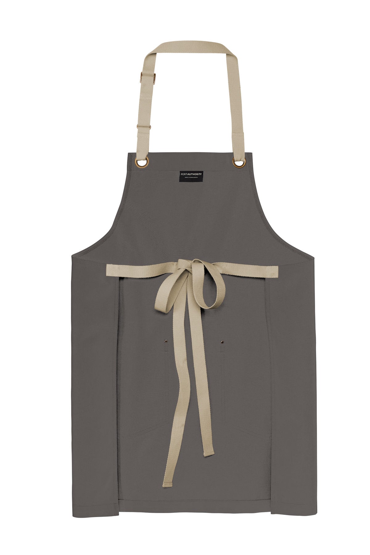 Port Authority Canvas Full-Length Two-Pocket Apron A815 Unisex Accessories Aprons