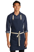 Port Authority Canvas Full-Length Two-Pocket Apron A815 Unisex Accessories Aprons