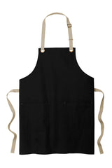 Port Authority Canvas Full-Length Two-Pocket Apron A815 Unisex Accessories Aprons
