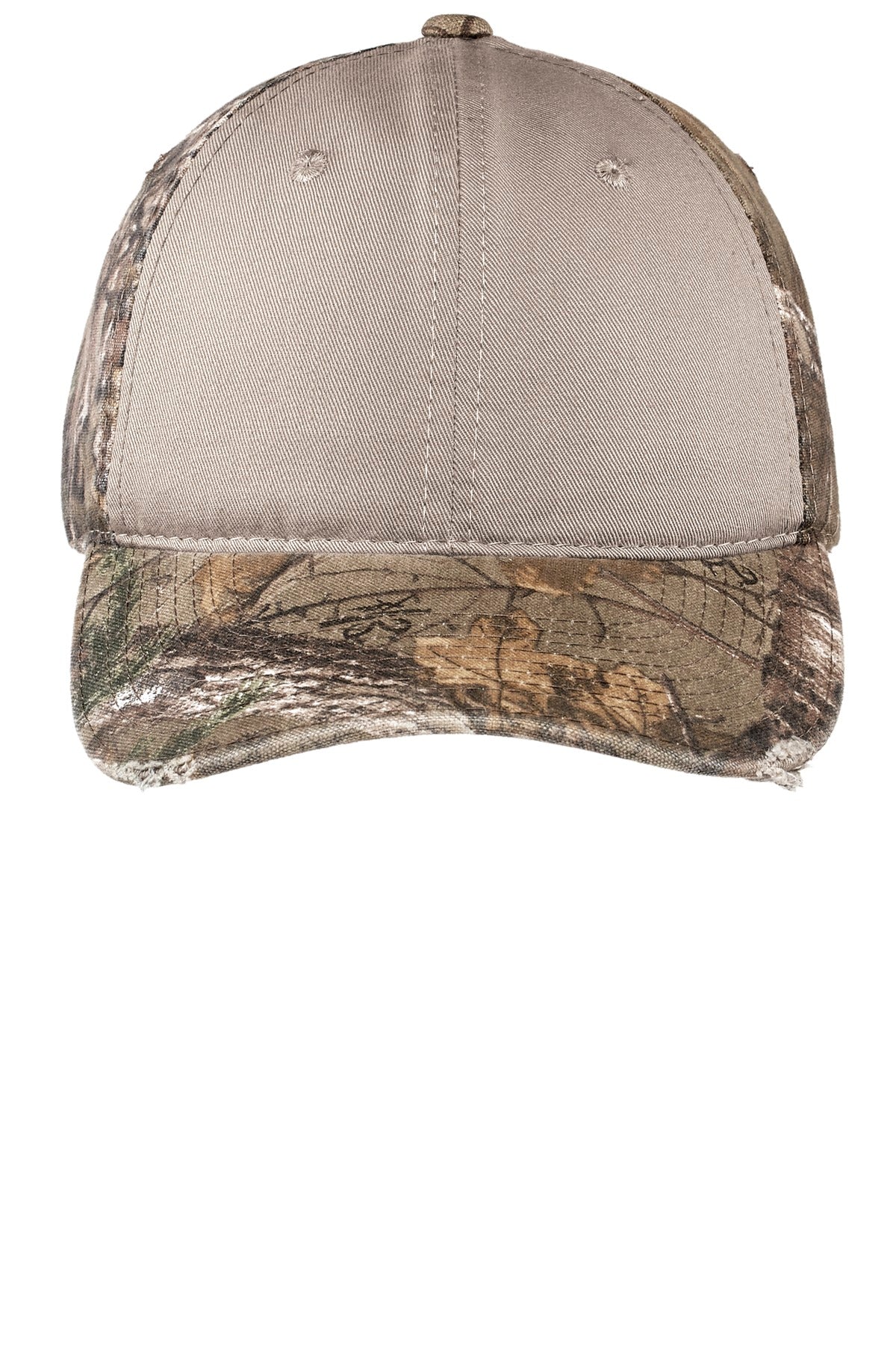 Port Authority Camo Cap with Contrast Front Panel