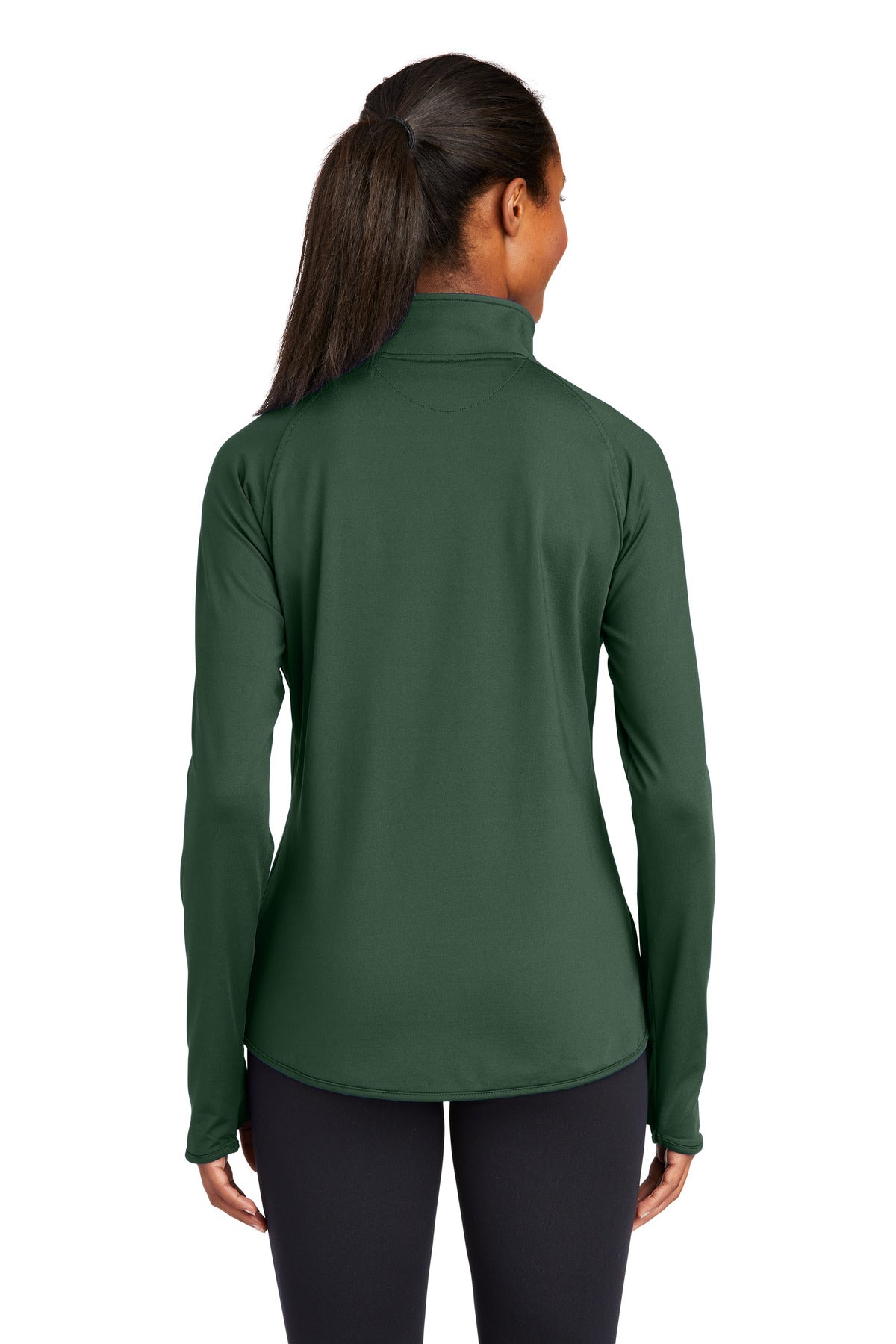 Sport-Tek Women's Sport-Wick Stretch 1/2-Zip Pullover