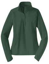 Sport-Tek Women's Sport-Wick Stretch 1/2-Zip Pullover