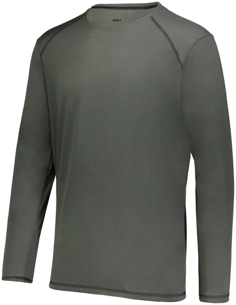 Augusta Youth Super Soft-Spun Poly Long Sleeve Tee Augusta
