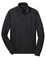 Port Authority Men's Slub Fleece 1/4-Zip Pullover. F295