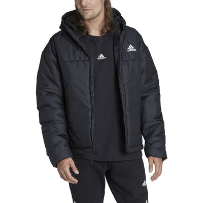 adidas Men's BSC 3S Puffy Hooded Jacket