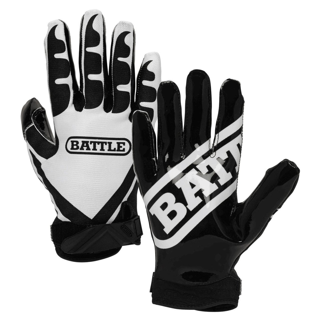 Battle Youth Double Threat Football Reciever Gloves Battle