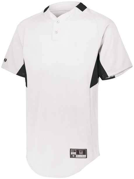 Holloway Youth Game7 Two-Button Baseball Jersey Holloway