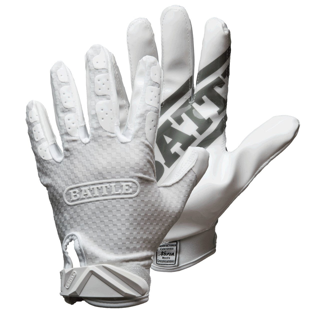 Battle Adult Triple Threat Football Gloves Battle