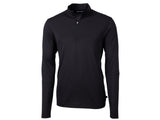 Cutter & Buck Virtue Eco Pique Recycled Quarter Zip Mens Pullover Cutter & Buck