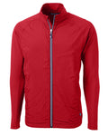 Cutter & Buck Adapt Eco Knit Hybrid Recycled Men's Big & Tall Full Zip Jacket Cutter & Buck