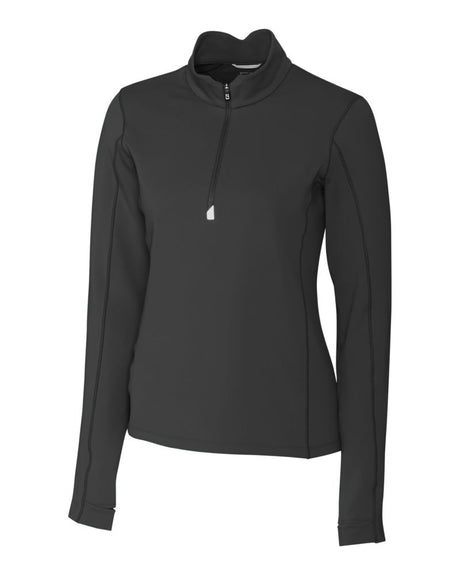 Cutter & Buck Traverse Stretch Quarter Zip Womens Pullover Cutter & Buck