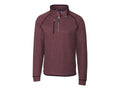 Cutter & Buck Mainsail Sweater-Knit Mens Half Zip Pullover Jacket Cutter & Buck