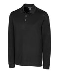 Cutter & Buck Advantage Tri-Blend Pique Mens Big and Tall Long Sleeve Polo Cutter & Buck