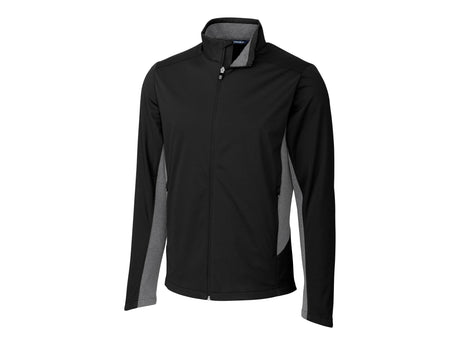 Cutter & Buck Navigate Softshell Mens Big and Tall Full Zip Jacket Cutter & Buck