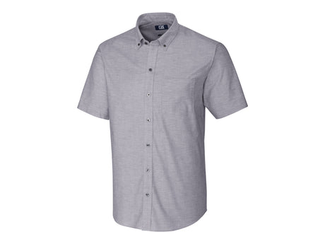 Cutter & Buck Stretch Oxford Mens Big and Tall Short Sleeve Dress Shirt Cutter & Buck