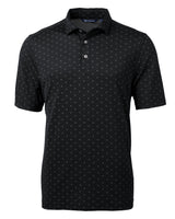 Cutter & Buck Virtue Eco Pique Tile Print Recycled Mens Big & Tall Polo Cutter & Buck