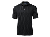 Cutter & Buck Virtue Eco Pique Tile Print Recycled Mens Polo Cutter & Buck