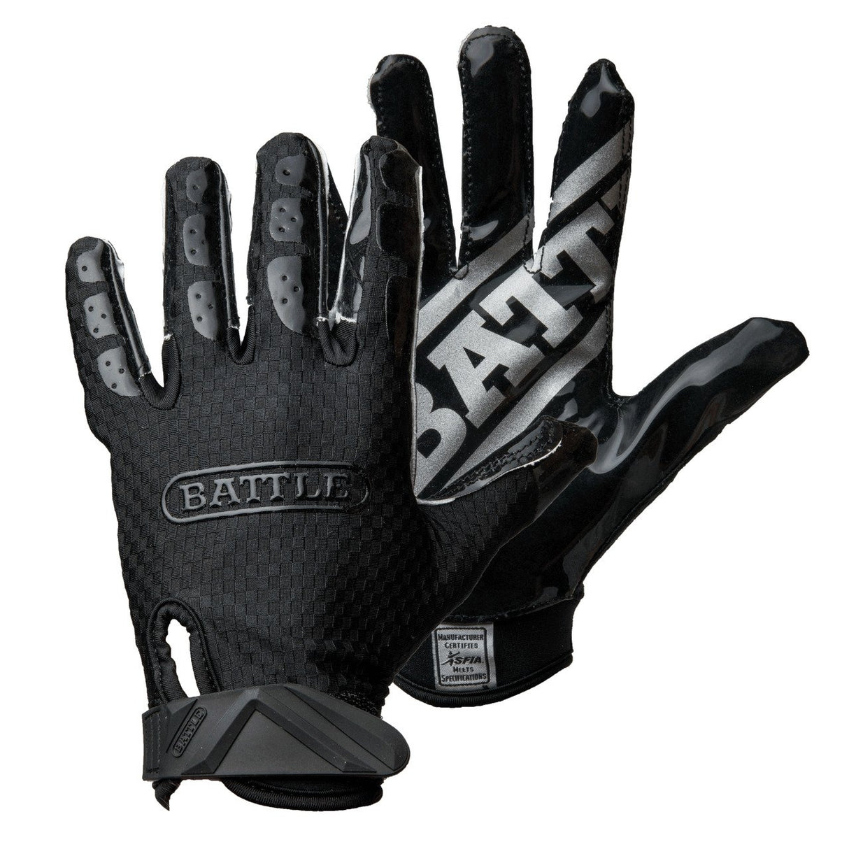 Battle Adult Triple Threat Football Gloves Battle