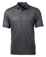 Cutter & Buck Pike Banner Print Stretch Men's Polo Cutter & Buck