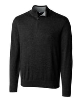 Cutter & Buck Lakemont Tri-Blend Mens Quarter Zip Pullover Sweater Cutter & Buck