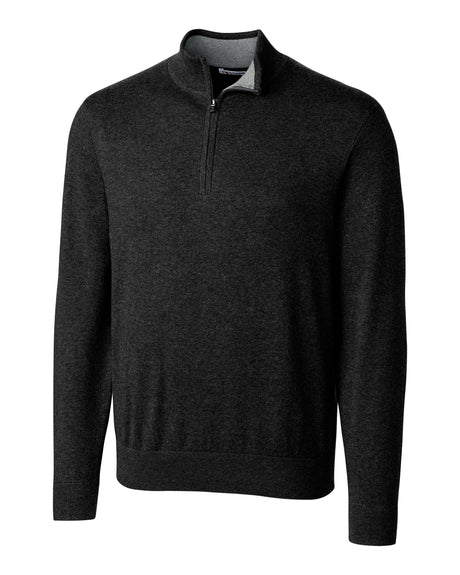 Cutter & Buck Lakemont Tri-Blend Mens Quarter Zip Pullover Sweater Cutter & Buck