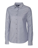 Cutter & Buck Stretch Oxford Womens Long Sleeve Dress Shirt Cutter & Buck