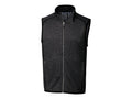 Cutter & Buck Mainsail Sweater-Knit Mens Big and Tall Full Zip Vest Cutter & Buck