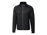 Cutter & Buck Mainsail Sweater-Knit Mens Big and Tall Full Zip Jacket Cutter & Buck