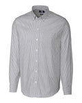 Cutter & Buck Stretch Oxford Stripe Mens Long Sleeve Dress Shirt Cutter & Buck