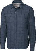 Cutter & Buck Rainier PrimaLoft® Mens Eco Insulated Quilted Shirt Jacket Cutter & Buck