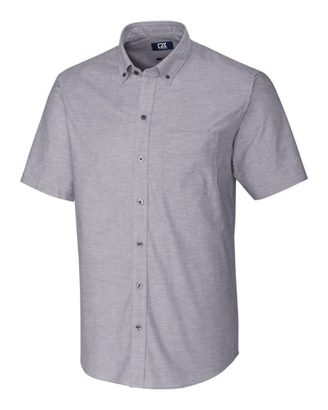 Cutter & Buck Stretch Oxford Mens Short Sleeve Dress Shirt Cutter & Buck