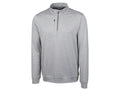 Cutter & Buck Stealth Heathered Mens Big and Tall  Quarter Zip Pullover Cutter & Buck