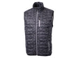 Cutter & Buck Rainier PrimaLoft® Mens Eco Insulated Full Zip Printed Puffer Vest Cutter & Buck
