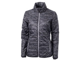 Cutter & Buck Rainier PrimaLoft® Womens Eco Insulated Full Zip Printed Puffer Jacket Cutter & Buck