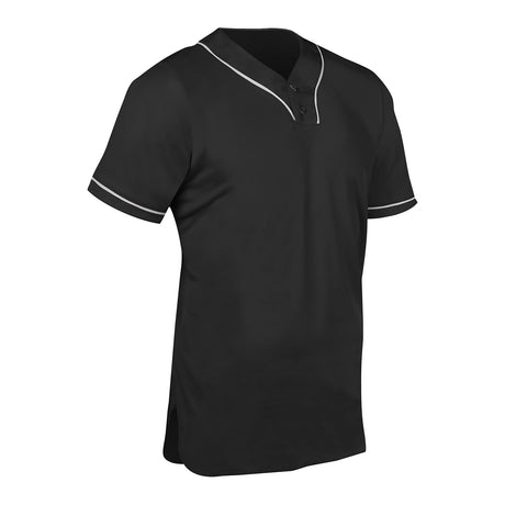 Champro Men's Heater 2-Button Piped Baseball Jersey Champro