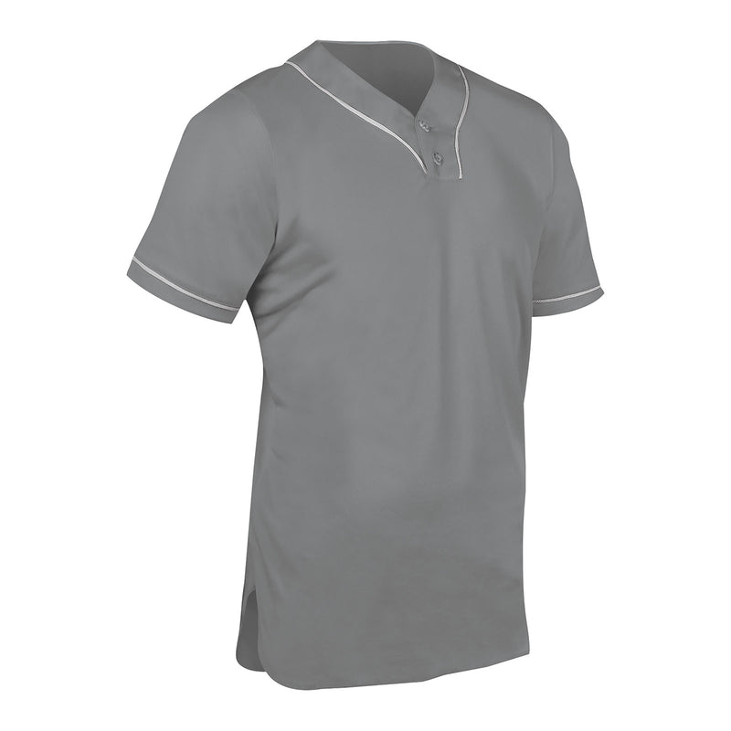 Champro Youth Heater 2-Buttoned Piped Baseball Jersey