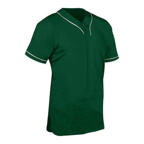 Champro Men's Heater 2-Button Piped Baseball Jersey Champro