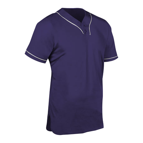 Champro Men's Heater 2-Button Piped Baseball Jersey Champro