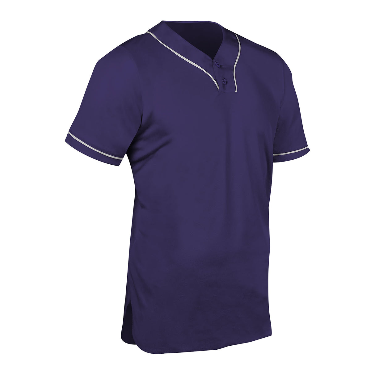 Champro Youth Heater 2-Buttoned Piped Baseball Jersey Champro