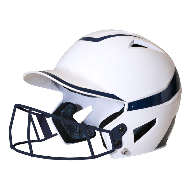 Champro HX Rise Pro Senior Batting Helmet with Facemask
