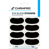 Champro Eye Black Stickers - 12 Pairs Champro