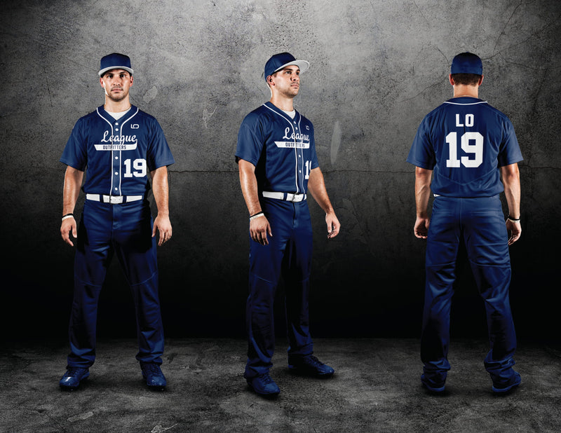 navy baseball uniforms