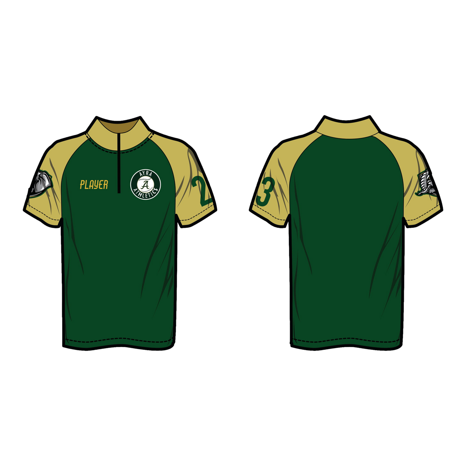 Custom Fully Sublimated Pullover Team All Sport Shirts & Tops