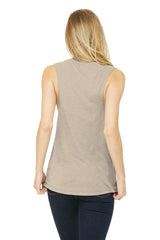 BELLA+CANVAS Women's Flowy Scoop Muscle Tank. BC8803 2 of 2 Bella + Canvas