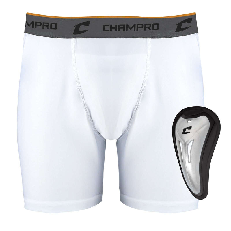 Champro Adult Compression Boxer Short w/ C-Flex Cup - League Outfitters