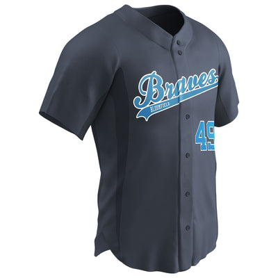 Champro Men's Reliever Full Button Baseball Jersey