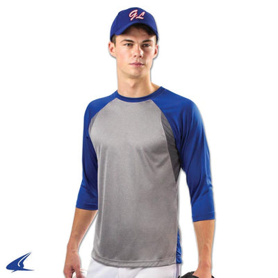 Champro Extra Innings Men's 3/4 Sleeve Baseball Shirt